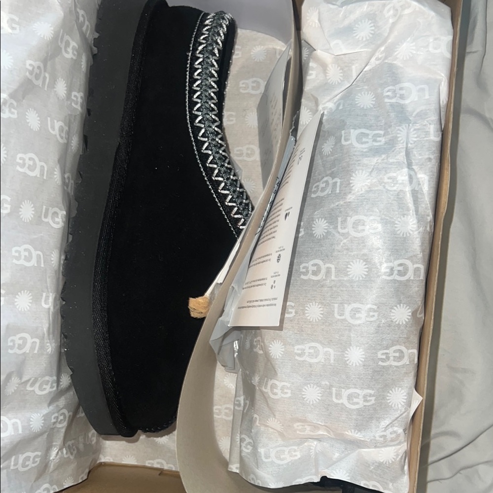 UGG Black Tasmans